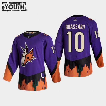 Arizona Coyotes Derick Brassard 10 2020-21 Reverse Retro Authentic Shirt - Kinderen